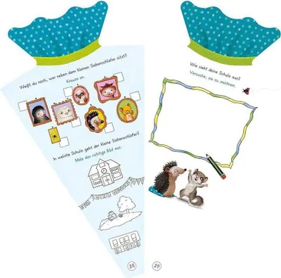 Produktbild von Der kleine Siebenschläfer: Ich freu mich auf die Schule!
