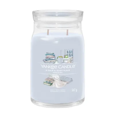 Immagine prodotto di Yankee Candle A Calm & Quiet Place Signature Vaso grande 567 g