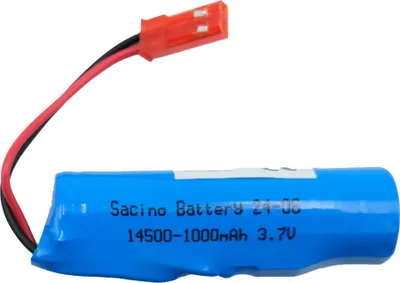 Produktbild von Akku 14500 3,7V 1000 mAh JST Stecker Rundzellenakku