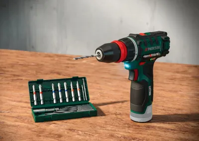 Obrázek produktu pro Akumulátorový vrtací šroubovák PARKSIDE® "PBSA 12 E4