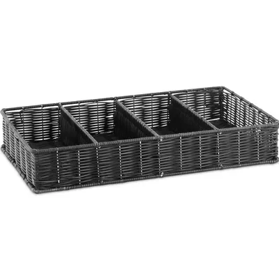Obrázok produktu pre APS nádoba na príbory, GN 1/1, hnedo-čierna, výška: 90 mm, dĺžka: 530 mm