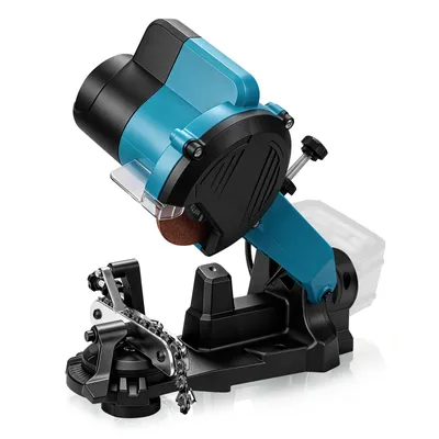 Obrázek produktu pro Zaostřovač řetězu pro motorové pily, 6500 ot./min, 220 W, aku, vhodný pro řetězy s roztečí 1/4", 0,325", 3/8", 0,404". Slouží k ostření řetězů motorových pil