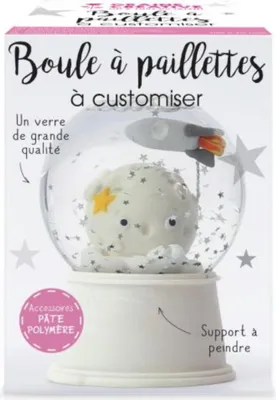 Image de Boules à paillettes à customiser