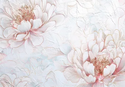 Produktbild von Fototapete Blumen Pfingstrosen Romantisch - 300x210 cm - Vliestapete Wohnzimmer Schlafzimmer - Vlies Fototapete Rosa - 15921VX6