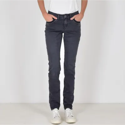 Produktbild von 27992 Buena Vista, Italy,  Damen Jeans Hose, Stretchdenim, anthrazit, XS