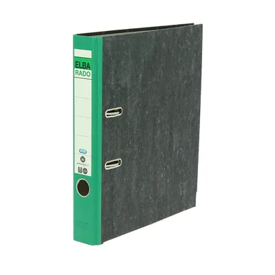 Produktbild von ELBA Ordner ELBArado 100555309 DIN A4 50mm Pappe grün
