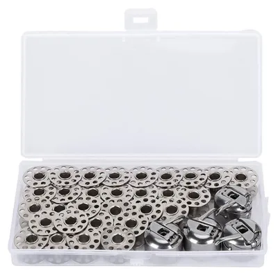 Productafbeelding van Naaimachine spoelen en spoelkokers - Set van 30 stuks met opbergdoos - Accessoires voor naaimachines - 30 stuks