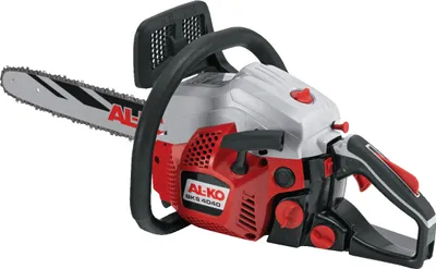 Produktbild von AL-KO Benzin-Kettensäge BKS 4040 (1.5 kW Motorleistung, 40.1 ccm Hubraum 2-Takt, 40 cm Schwertlänge, automatische Kettenschmierung, orig. Oregon Schwert und Kette)