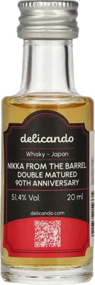 Produktbild von Nikka From the Barrel Double Matured 90th Anniversary Blended Whisky 51,4% Vol. 0,02l
