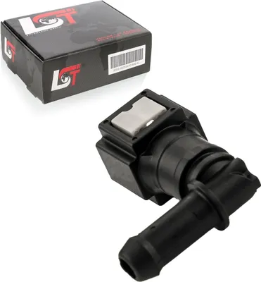 Produktbild von Schnellverschluss Kraftstoffleitung Kupplung L-Stück 6,3x8mm für KIA HYUNDAI
