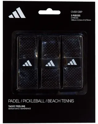 Produktbild von Adidas (3X) Padel Overgrip - Schwarz  | Größe: UNI