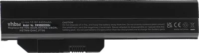 Produktbild von vhbw Akku kompatibel mit HP Pavilion g4 1023TU, 1026TX, 1027TX, 1038tx, 1039tx, 1047tx, 1048tx, 1049tu, 1022tx Notebook (4400 mAh, 10,8 V, Li-Ion)