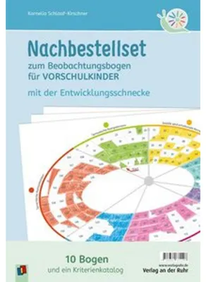 Produktbild von Nachbestellset zum Beobachtungsbogen für Vorschulkinder