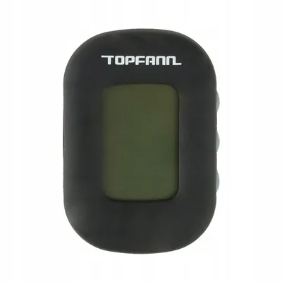 Obrázok produktu pre Elektronický kuchynský časovač TOPFANN v čiernej farbe, 8 x 8 cm