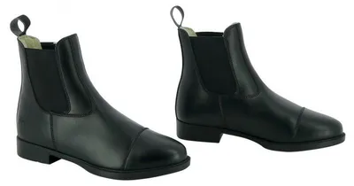 Produktbild von RIDING WORLD Synthetikstiefelette First, gefüttert, Farbe:Schwarz, Größe:31