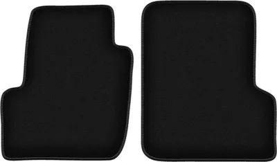 Zdjęcie produktu dla Wielganizator dywaniki welurowe przednie do Jeep Wrangler TJ SUV (1996-2006) - czarne dywaniki samochodowe BASIC komplet (2 szt.)