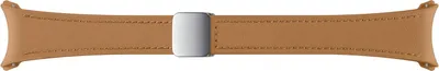 Produktbild von Samsung D-Buckle Hybrid  Band (Slim, S/M) für Watch, Camel