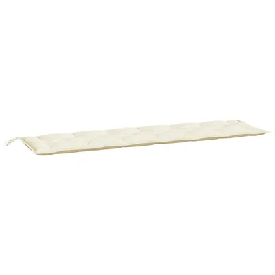 Produktbild von Gartenbank-Auflage Creme 200x50x7 cm Oxford-Gewebe