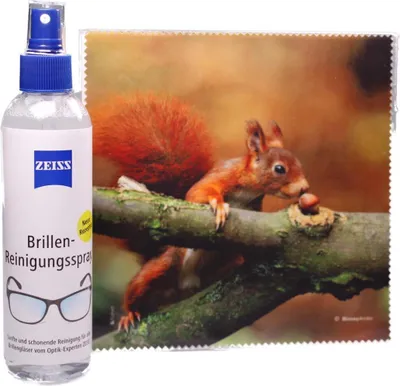 Produktbild von Mikrofasertuch "Eichhörnchen 1" Größe 18,5*18,5 cm von La Kelnet