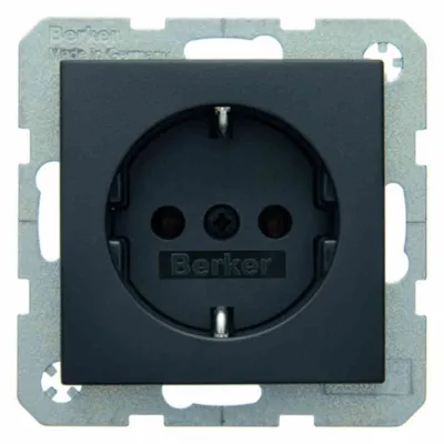 Image de Prise Schuko anth/mat - Prise 47431606