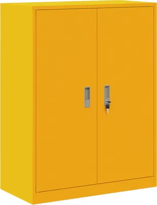 Zdjęcie produktu dla Szafka do przechowywania Musztardowy Żółty 80 x 40 x 105 cm