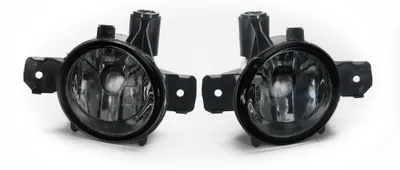 Produktbild von 2x Nebelscheinwerfer Klarglas SCHWARZ + H11 für BMW E81 E82 E87 E88 E84 E83 E70