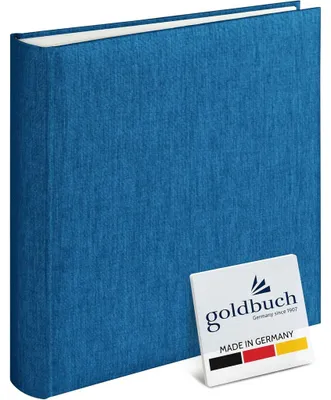 Produktbild von GOLDBUCH Fotoalbum Summertime 100 weiße Seiten mit Trennblättern 30x31x6cm Hellblau