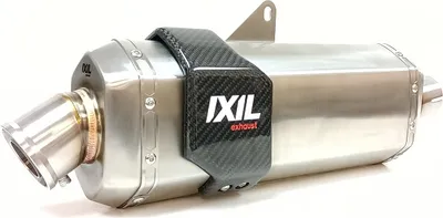 Obrázok produktu pre Tlmič IXIL SUZUKI DL 800 V-STROM 2023 (WEM2 WEM3) typ MXR (hmotnosť: 4160 g, dĺžka: 540 mm., materiál: Inox AISI304, farba: čierna