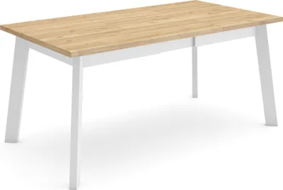 Immagine prodotto di ODIN Tavolo da Pranzo, 167x90x75cm, Per 8 persone, Gambe in legno, Rovere
