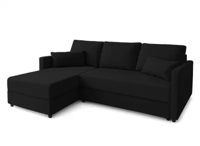 Produktbild von AX LIVING Sofa Klein mit Schlaffunktion Dolceo Ecksofa Dunkelgrau 226