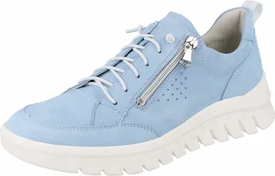 Produktbild von Waldläufer samtziege Sneaker hellblau in Gr. 40.5