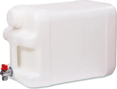 Produktbild von 20L Outdoor Wasserkanister | Tragbarer, lebensmittelechter Wassertank, BPA-frei