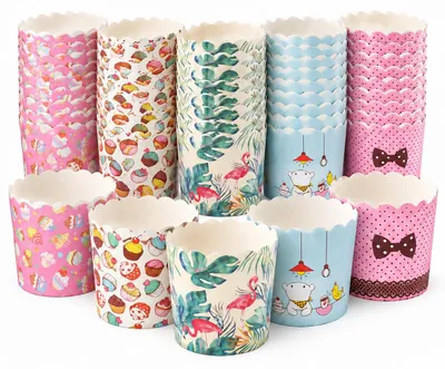 500 Muffinbackförmchen aus Papier, Ø 5 cm, Cupcake-Formen