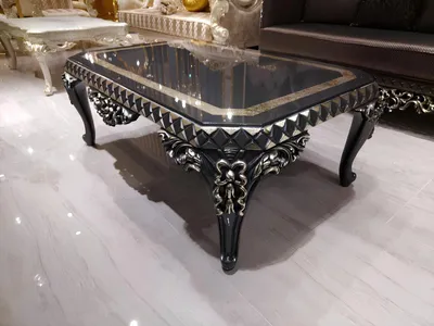 Zdjęcie produktu dla Designerski stolik kawowy do salonu nowoczesny drewniany stolik kawowy