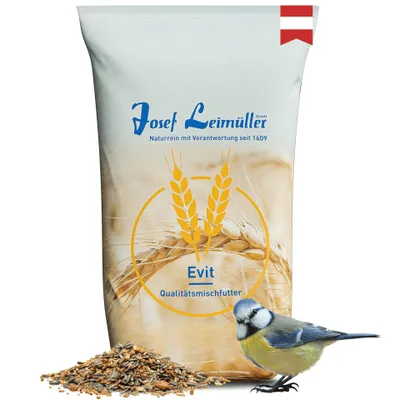 Produktbild von Leimüller Vogelfutter Wildvögel 25kg (Winter Spezial) mit Insekten - Winter Wildvogelfutter Streufutter