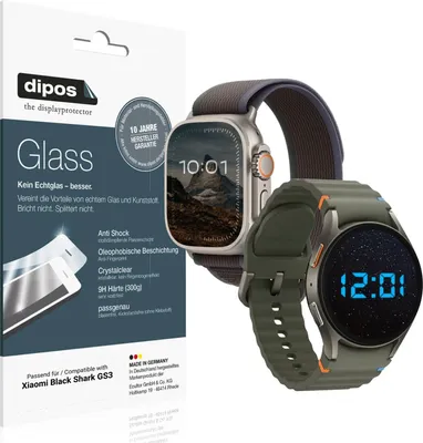 Produktbild von 2x Schutzfolie für Xiaomi Black Shark GS3 - Anti-Shock 9H Folie dipos Glass Kunststoffglas