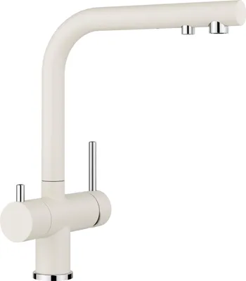 3-in-1 Küchenarmatur, Messing, 30 cm, 360° schwenkbar, Filterfunktion