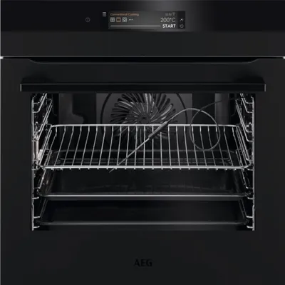 AEG BPK848330T 8000 AssistedCooking® / Einbaubackofen / WLAN-fähig / Pyrolytische Selbstreinigung / Matt Black
