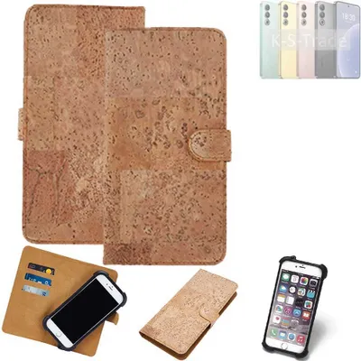 Produktbild von K-S-Trade Hülle kompatibel mit Meizu 21  Kork Handyhülle Cover  Schutzhülle TPU Case Bumper in Hellbraun, (1x)