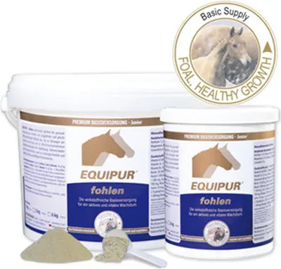 Produktbild von EQUIPUR - fohlen 1 kg (Pulver)