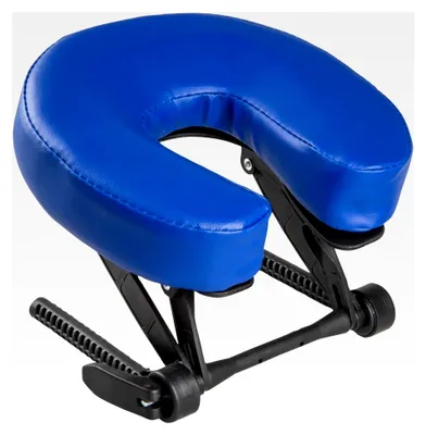 Produktbild von Verstellbare Kopfstütze für Massage- und Therapieliegen, blau