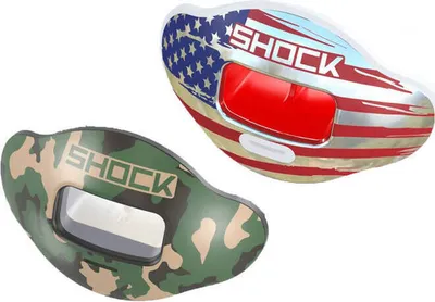 Produktbild von Shock Doctor 2 Pack Shields Color Red Flag / Woodland