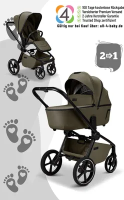 Produktbild von Moon Resea 2.0 Kombikinderwagen moss