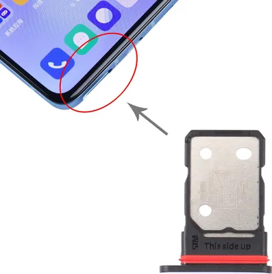 Produktbild von Für OnePlus 9 Sim Karten Halter Adapter Lila Ersatzteil Reparatur