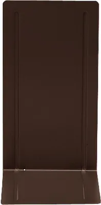 Produktbild von Buchstützen 240x130x140mm Metall schwarz VE=25x2 Stück