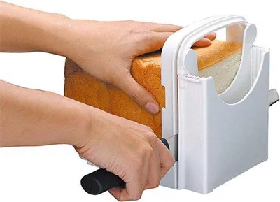 Produktbild von Handgeführte Brotmessermaschine - Brotmesser - Handgeführter Brotmesser - Brotmesserbrett - Muss haben in der Küche!