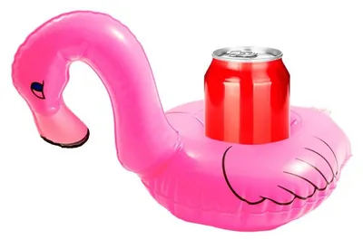 Zdjęcie produktu dla Flamingo - flamingo - uchwyt na napoje - 2 szt