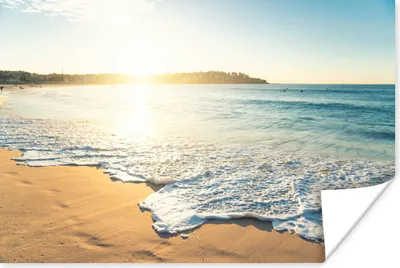 Produktbild von MuchoWow® Poster Sonne - Strand - Licht 120x80 cm - Bilder