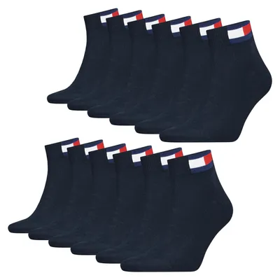 Produktbild von 6 Paar Tommy Jeans Herren Quarter Socken