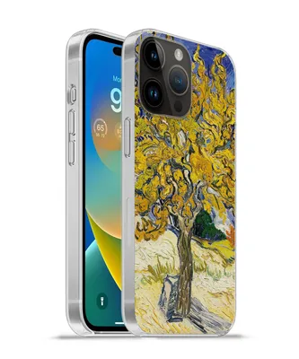 Produktbild von MuchoWow® Handyhülle Schutzhülle Hülle für Apple iPhone 14 Pro - Softcase Maulbeerbaum - Vincent van Gogh Silikon Softcase Handy Hülle - Umschlag